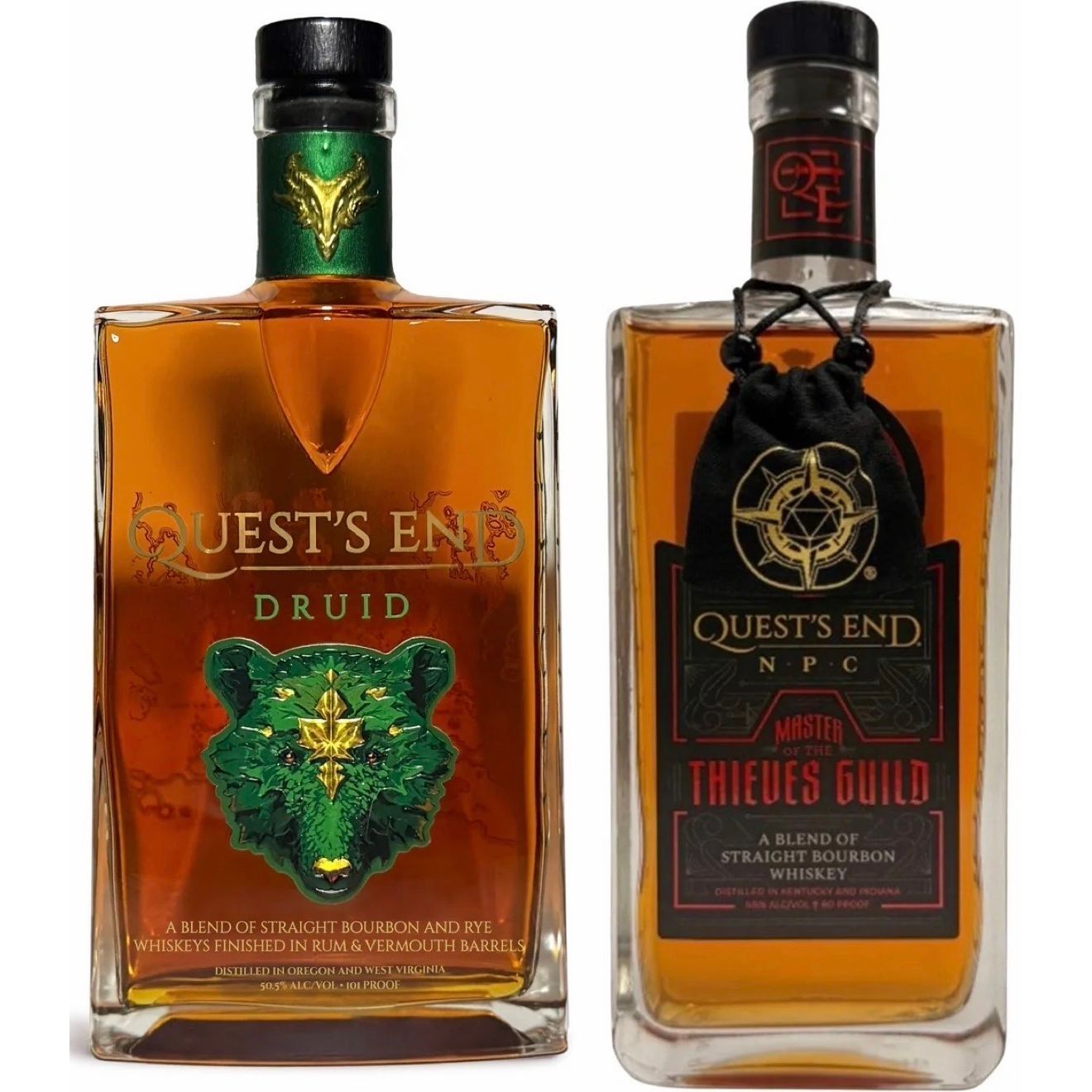 Quest's End Druid Limited Edition + Quest's End N.P.C Whiskey Package