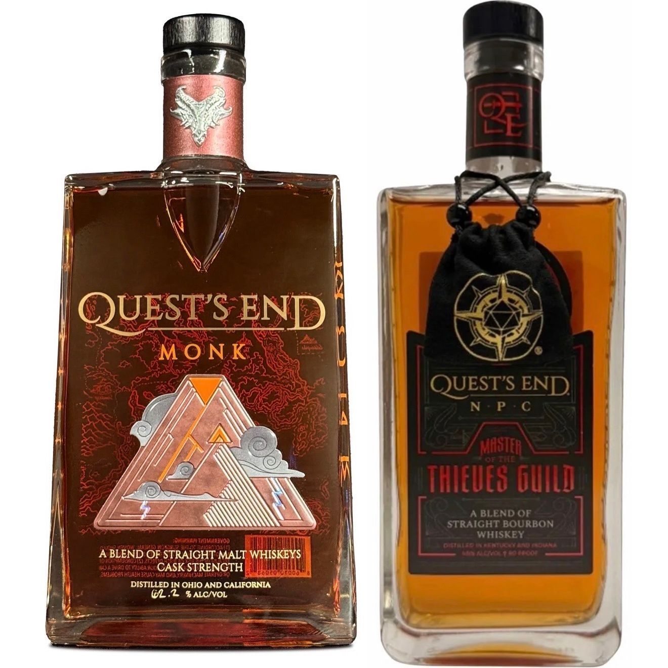 Quest's End Monk Limited Edition + Quest's End N.P.C Whiskey Package