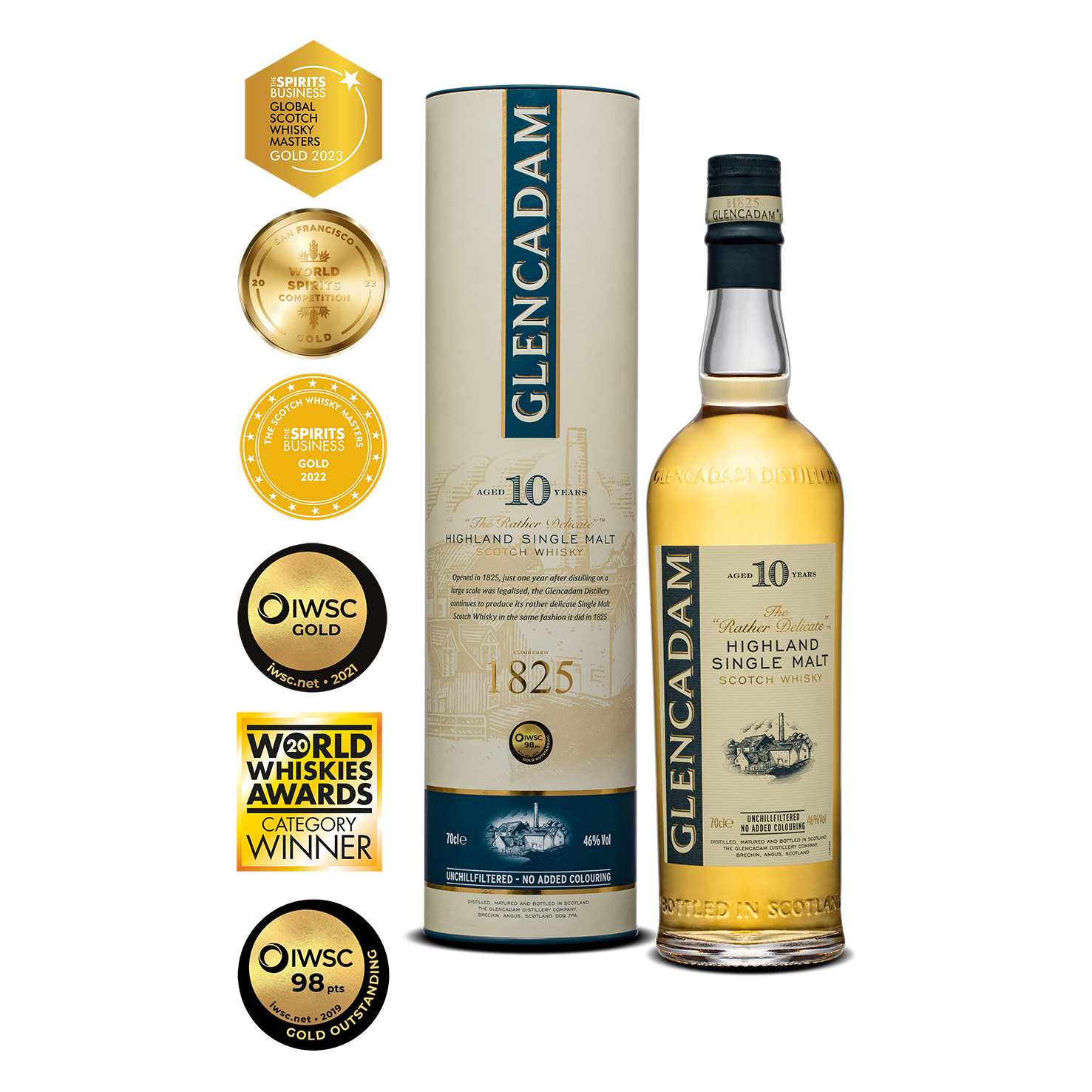 Glencadam 10 Year Old 700ml