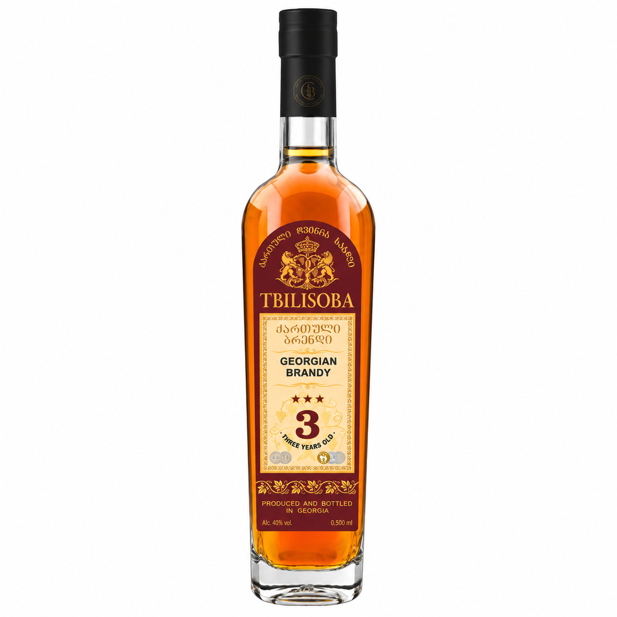Georgian Wine House Tbilisoba 3 Years Old Brandy