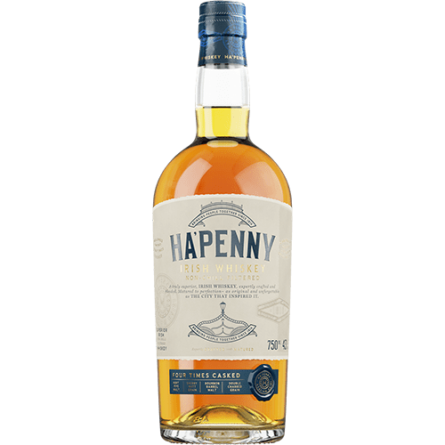 Ha'Penny Irish Whiskey Four Times Casked