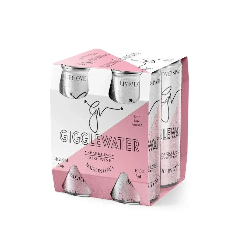 Gigglewater Rose Sparkling Cans