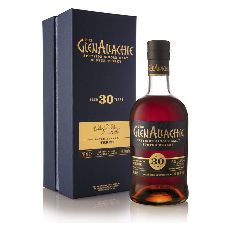 The GlenAllachie 30 Year Old Batch 3 48.9% ABV 700ml
