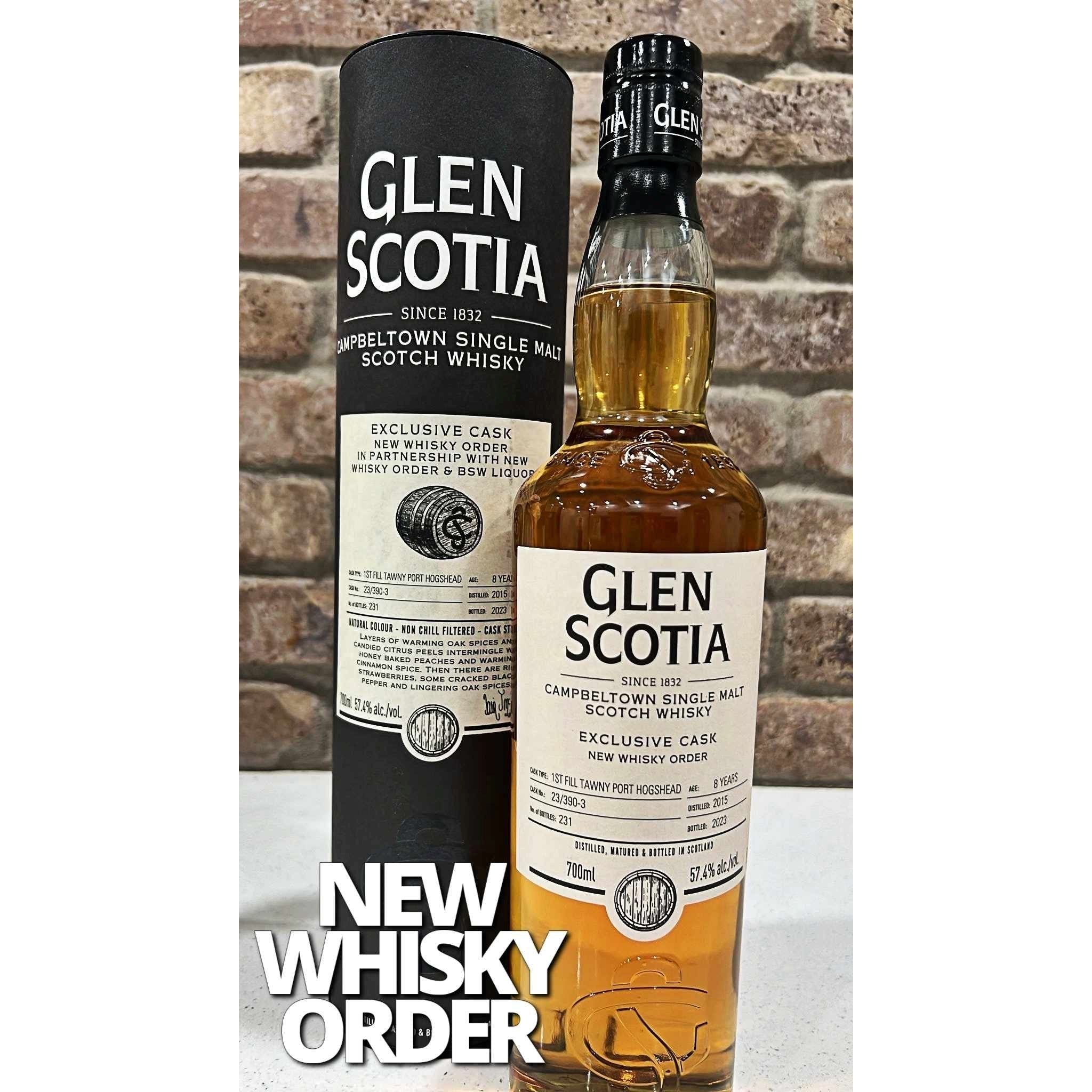 Glen Scotia Single Cask New Whisky Order 8 Year Old 57.4%