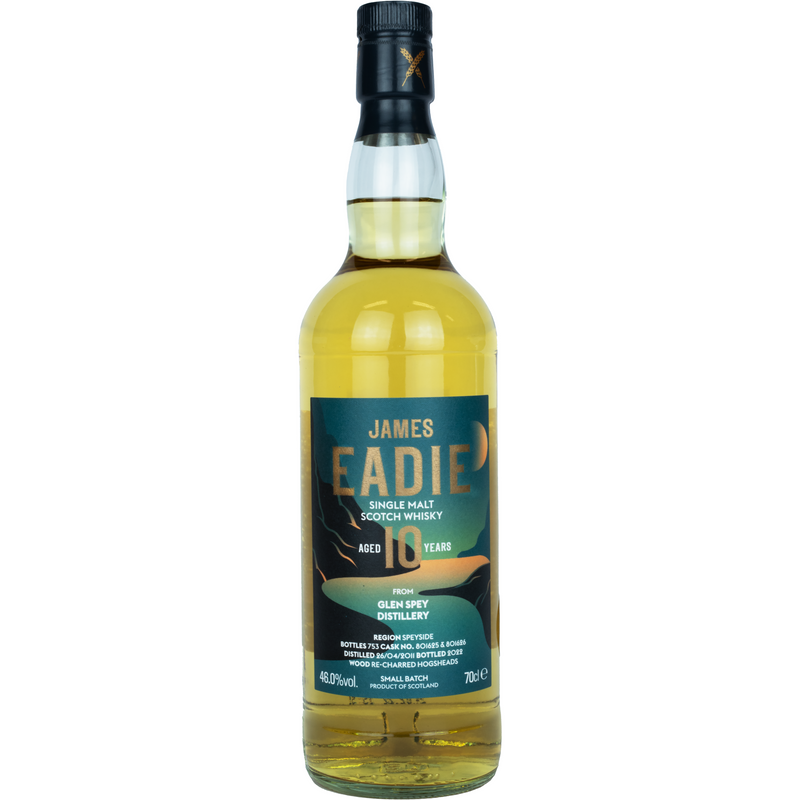 James Eadie Glen Spey 10 Year Old Re-Charred Hogshead 46% 700ml