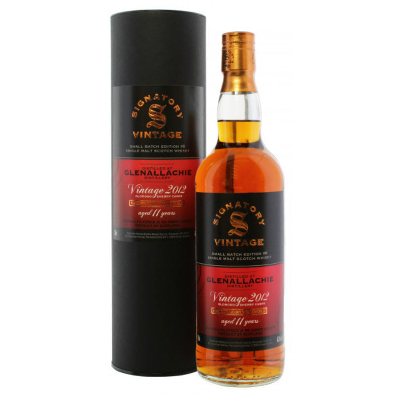 Signatory Glenallachie 2012 11 Year Old 48.2% ABV 700ml