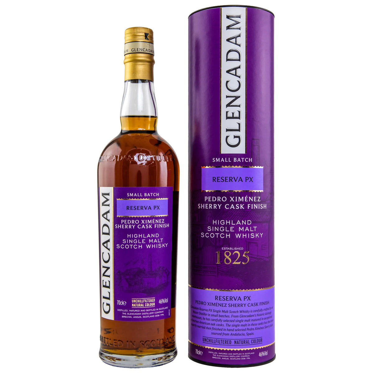 Glencadam Reserva PX Pedro Ximénez Sherry Cask Finish