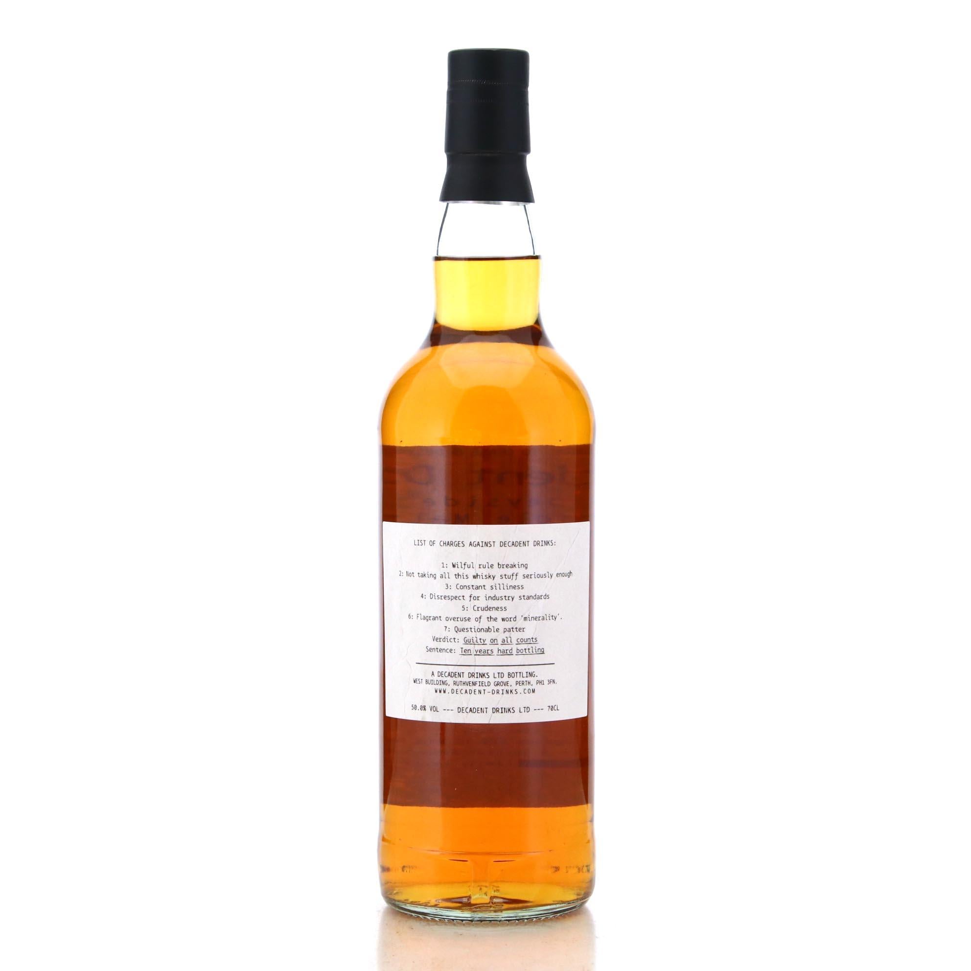 Decadent Drams Glenlitigious (Glenfarclas) 2012 12 Year Old