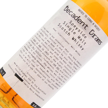 Decadent Drams Glenlitigious (Glenfarclas) 2012 12 Year Old