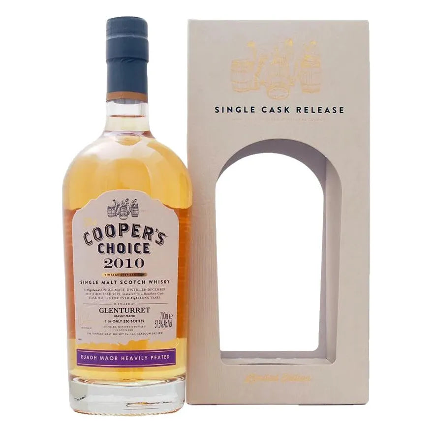 Coopers Choice Glenturret Heavy Peated 9 year Old 58% 700ml