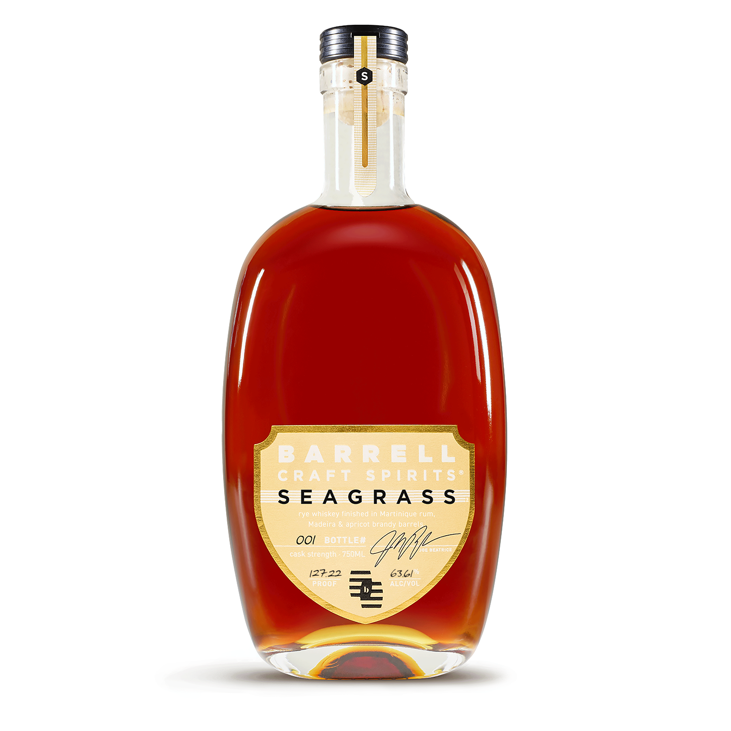 Barrell Craft Gold Label Seagrass 63.61% 750ml