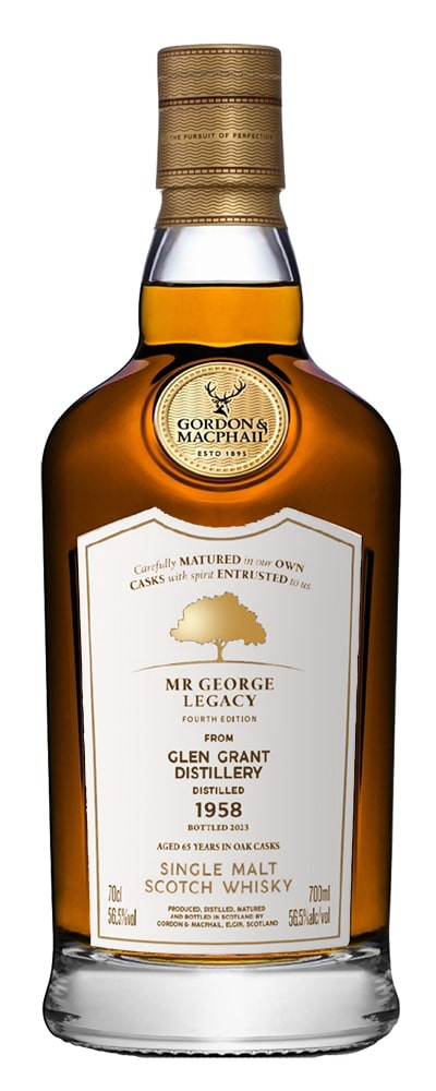 Gordon & MacPhail Mr George Legacy Fourth Edition Glen Grant 65 Year Old 1958 Cask #3818