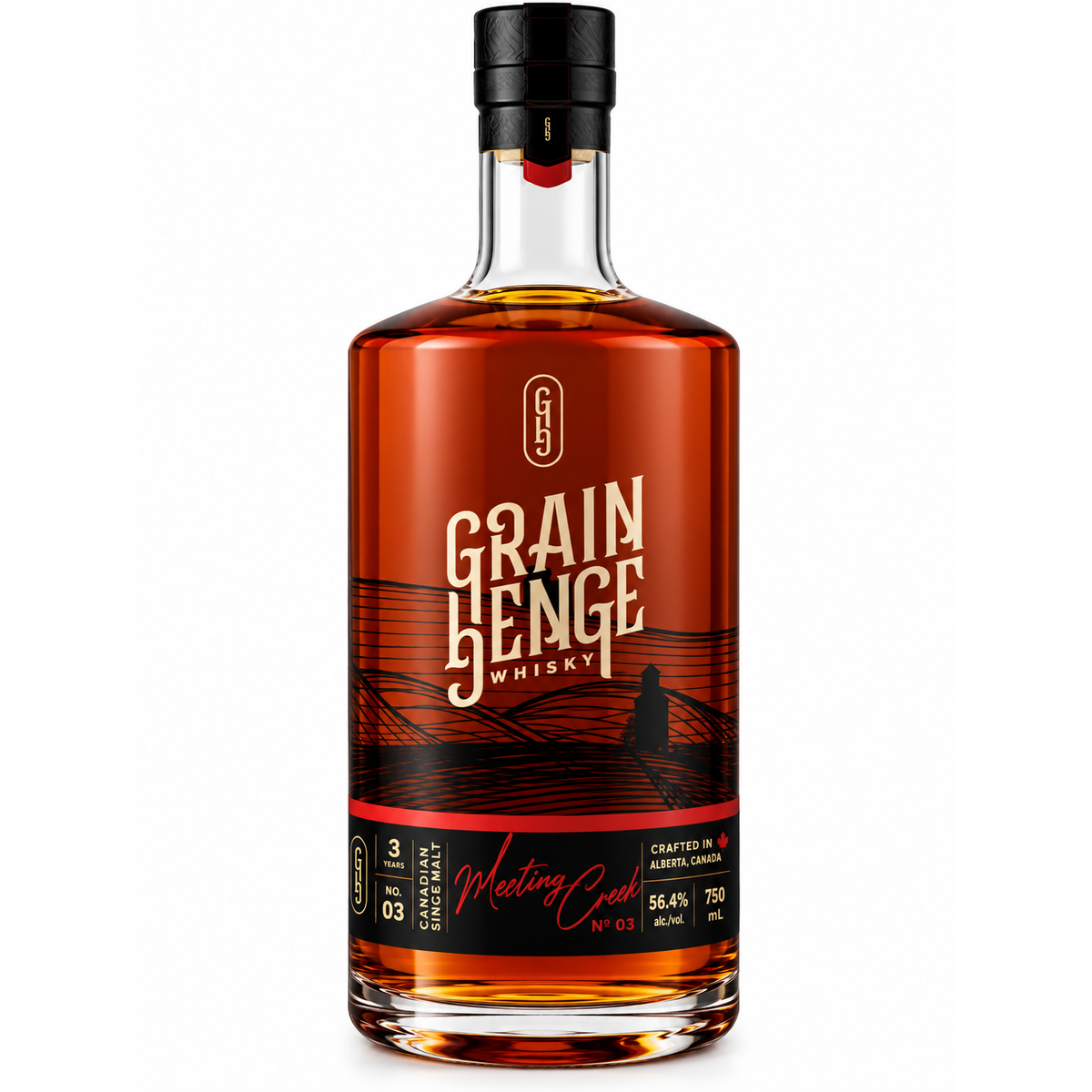 GrainHenge Meeting Creek No. 3 Single Malt Whisky 750 mL