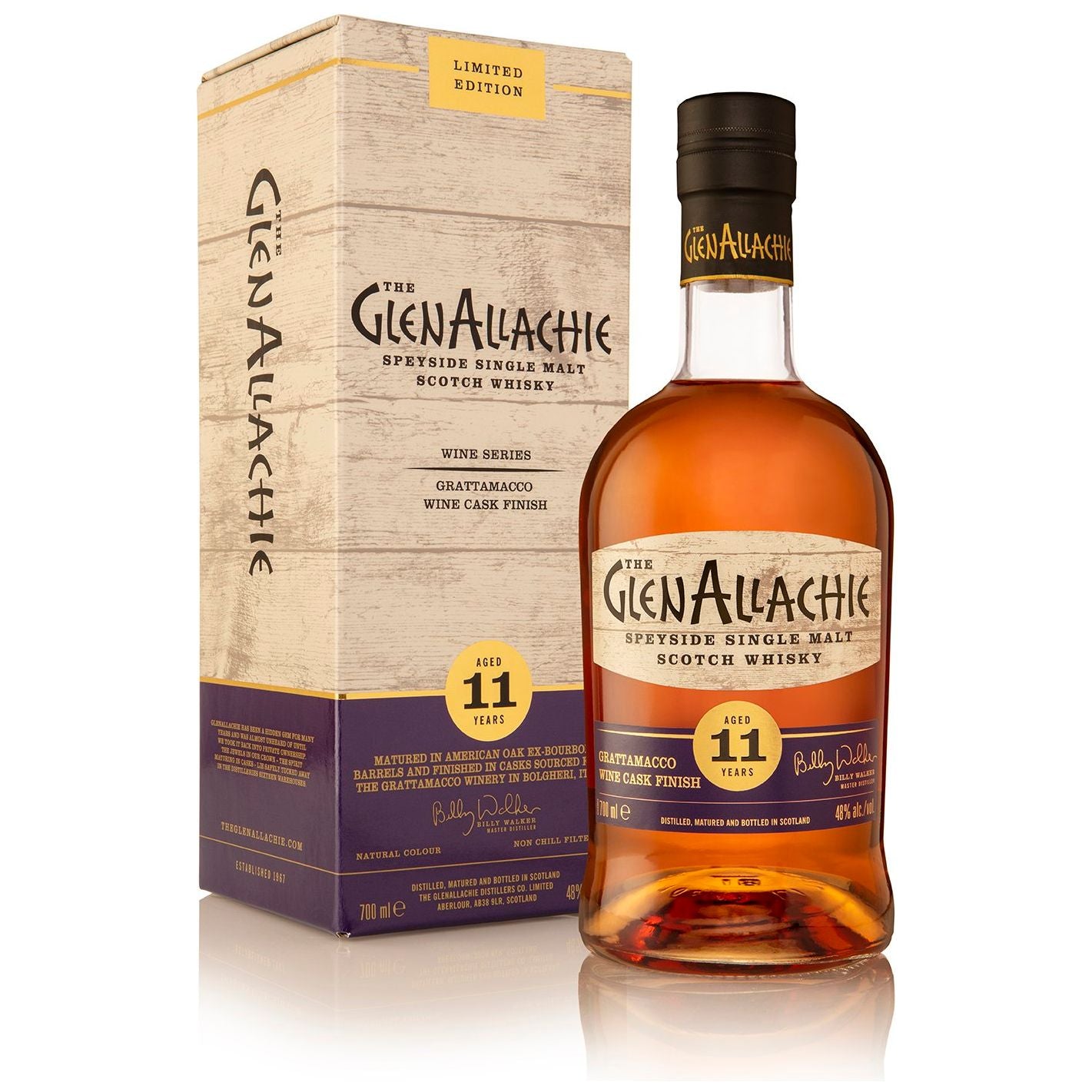 The GlenAllachie 11 Year Old Grattamacco Finish 700ml
