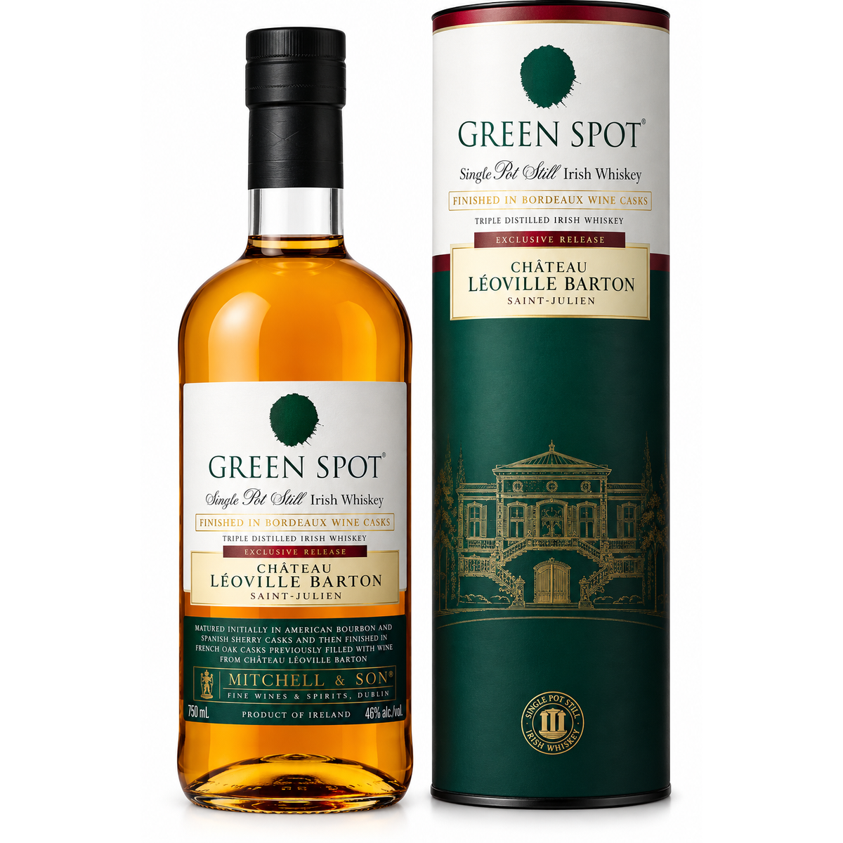 Green Spot Leoville Barton Single Pot Still Irish Whiskey