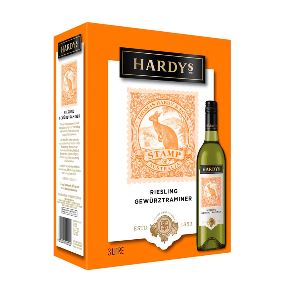 Hardys Stamp Riesling Gewurztraminer 3L Double Magnum