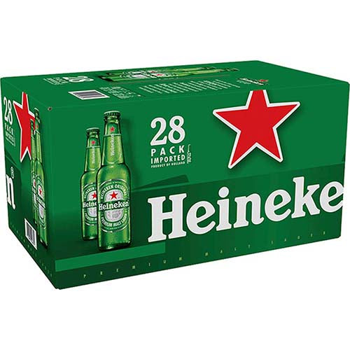 Heineken Lager 28 Bottles