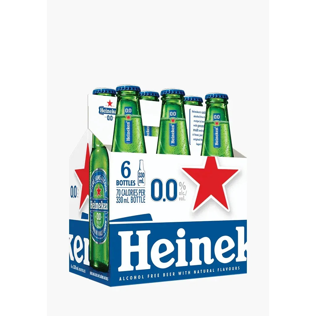 Heineken 0.0 6 Bottles