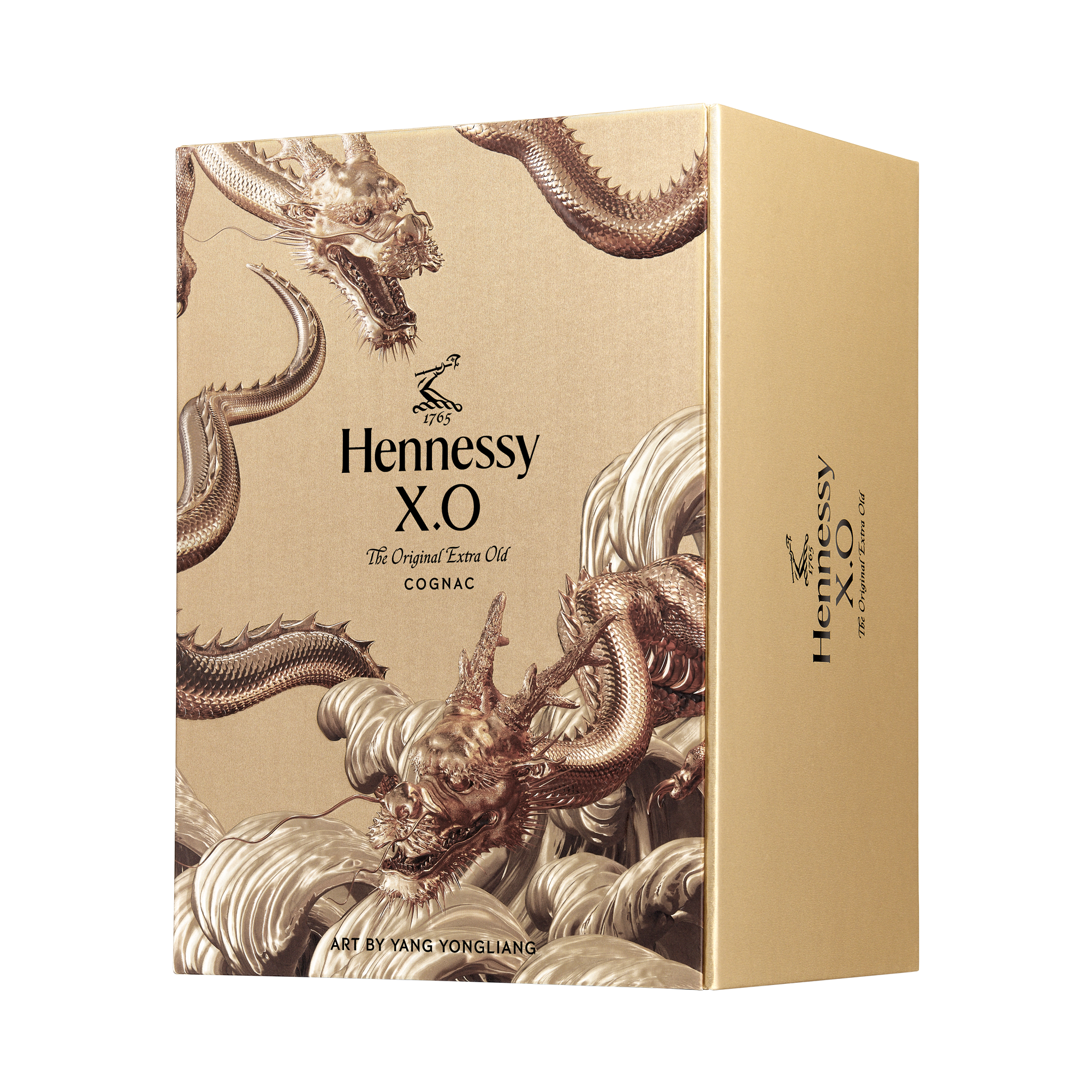 Hennessy XO ゴールドドラゴンボトル Hennessy XO x Yang Yongliang 2024 Lunar New Year Edition