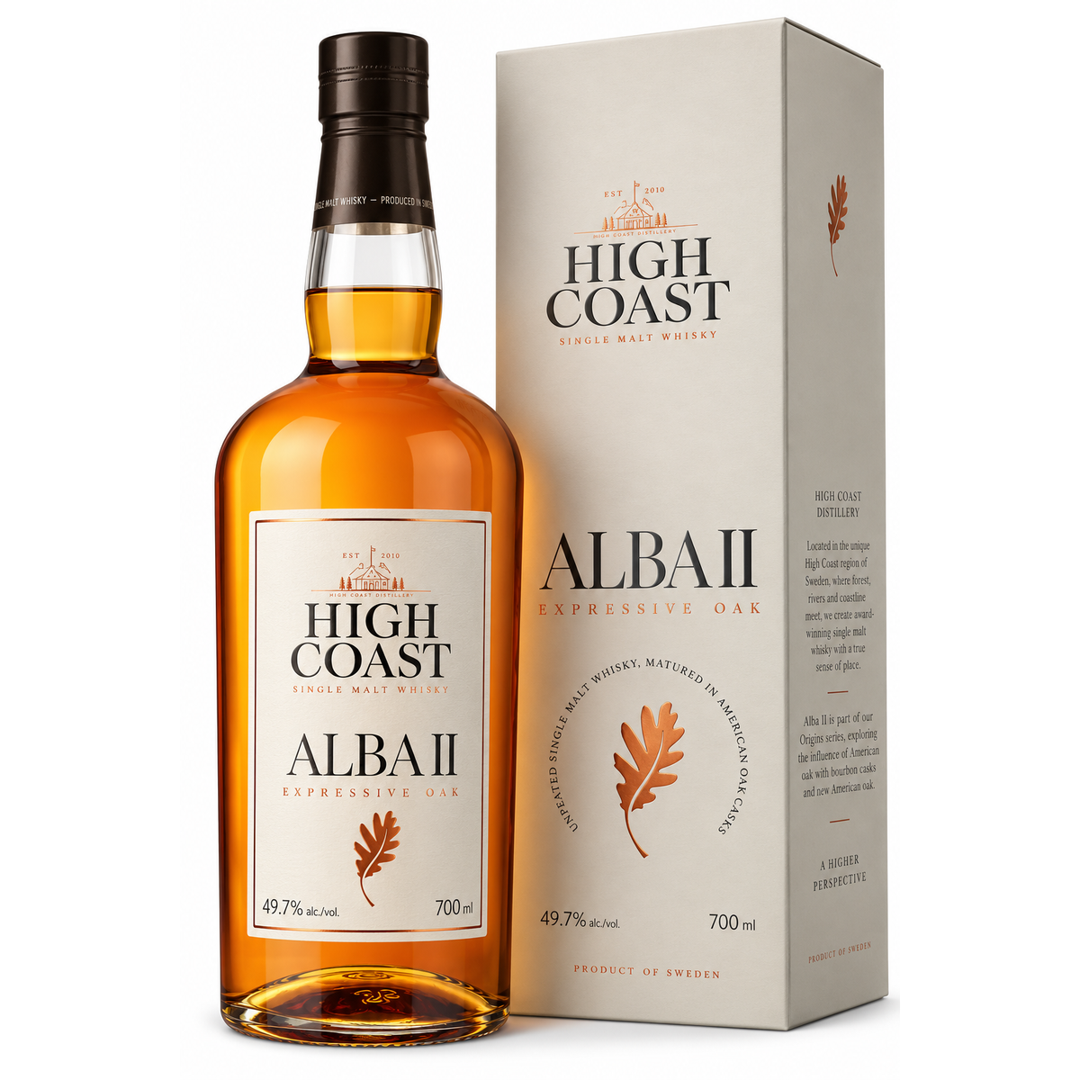 High Coast Whisky Alba II Single Malt Swedish Whisky
