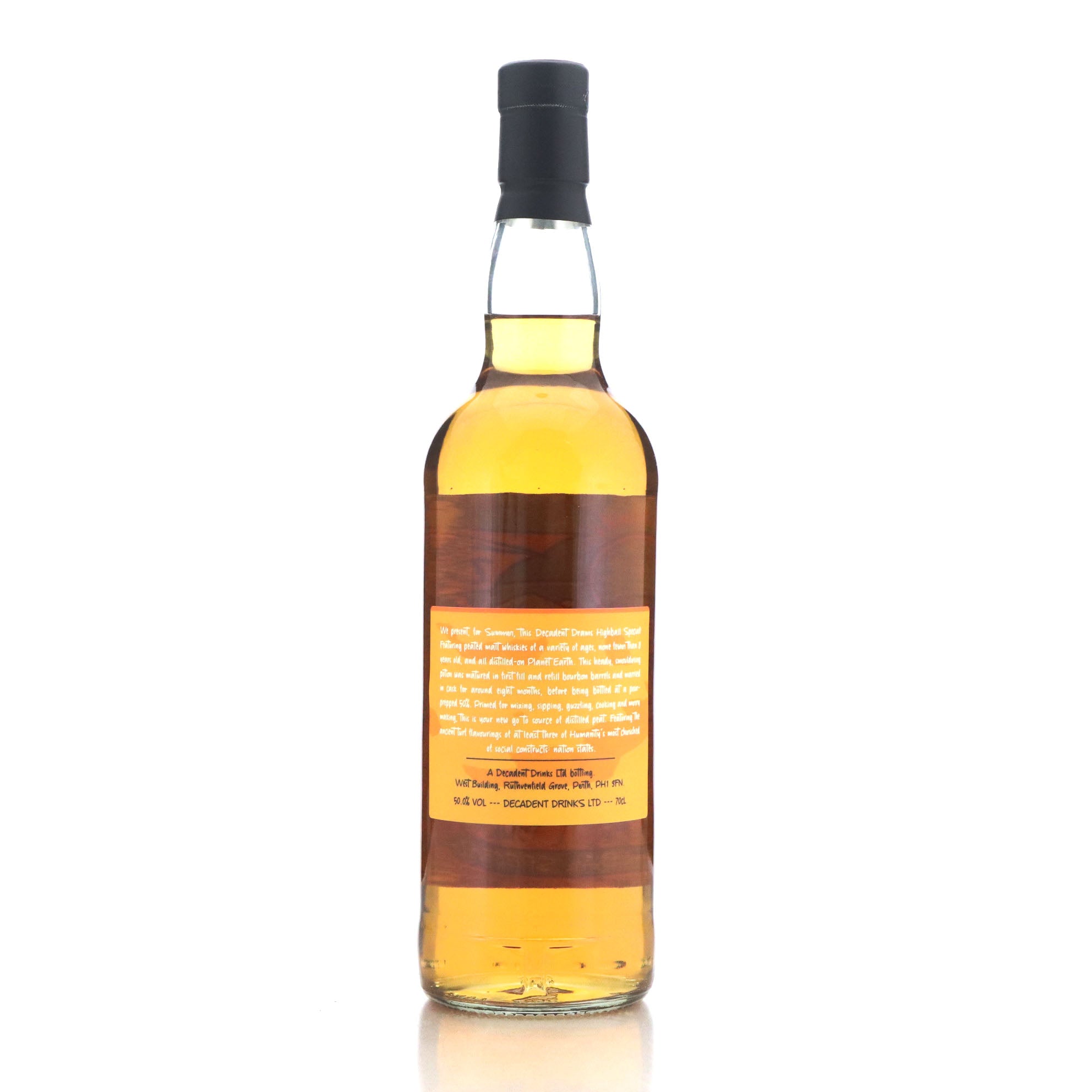 Decadent Drams World Peat Highball Pre-Mix 8 Year Old