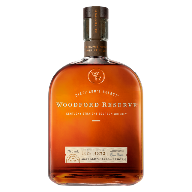 Woodford Reserve Straight Bourbon 45.2% ABV 750ml