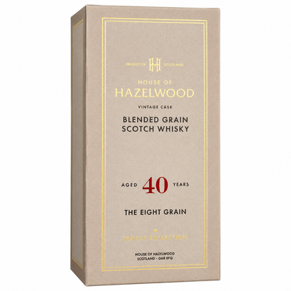 House Of Hazelwood The Eight Grain 40 Year Old