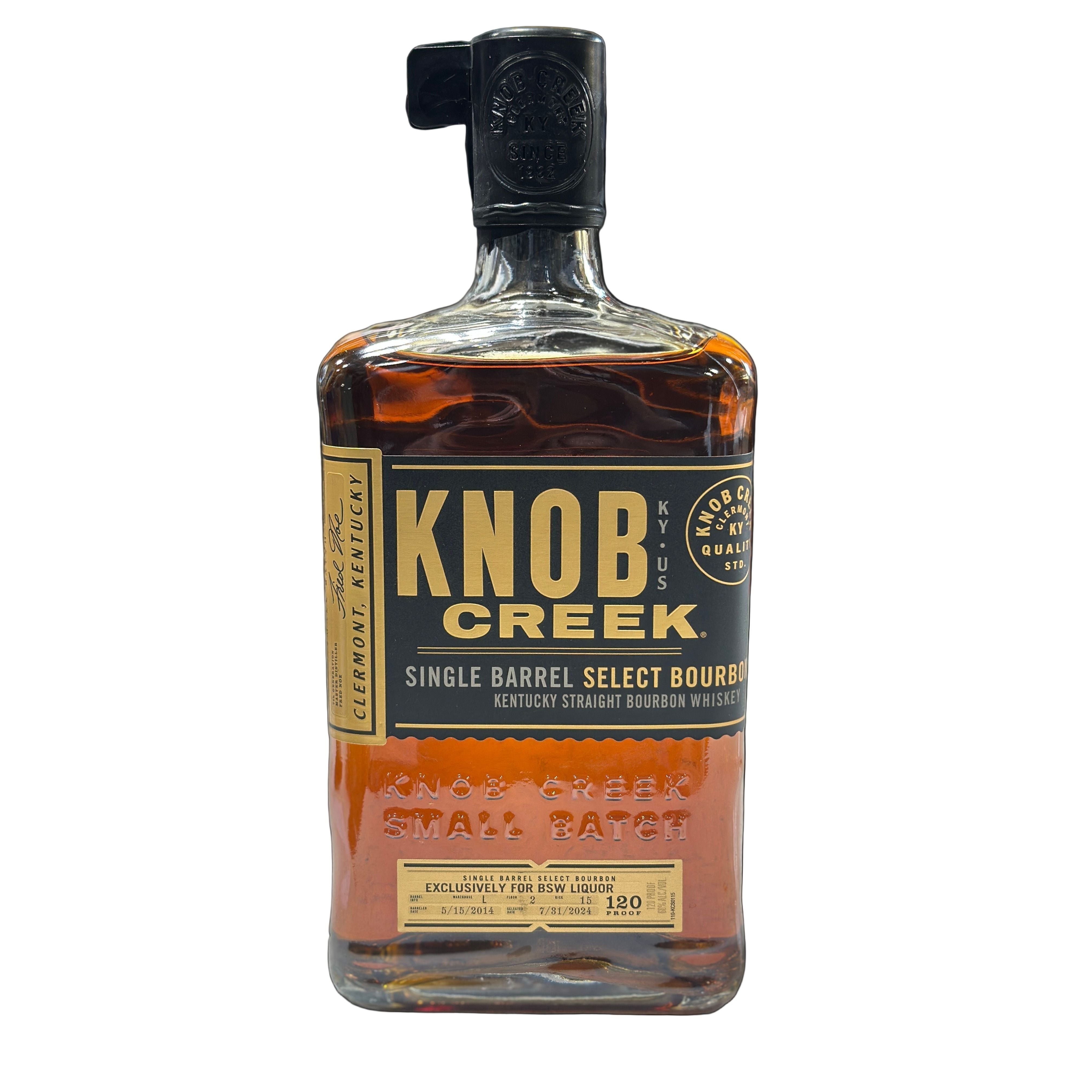 Knob Creek BSW Liquor Single Barrel 19953 60%