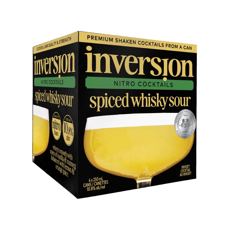 Inversion Nitro Spiced Whisky Sour 4 Pack