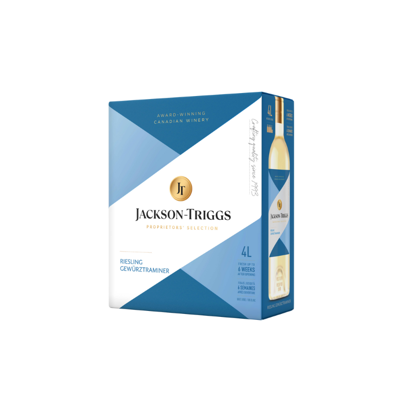 Jackson-Triggs Black Series Crisp & Lively White Riesling-Gewurztraminer