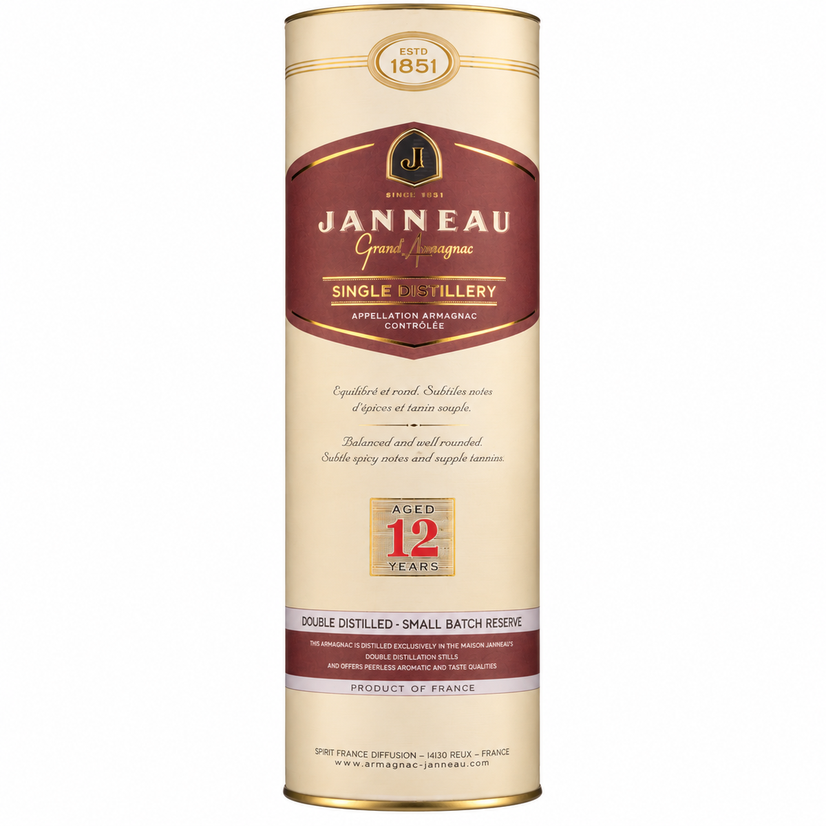 Janneau 12 Year Old Grand Armagnac