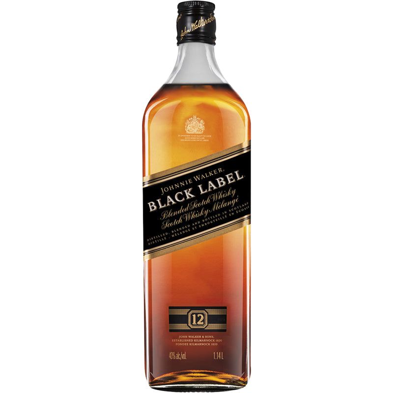 Johnnie Walker Black Label 12 Year Old 1.14L