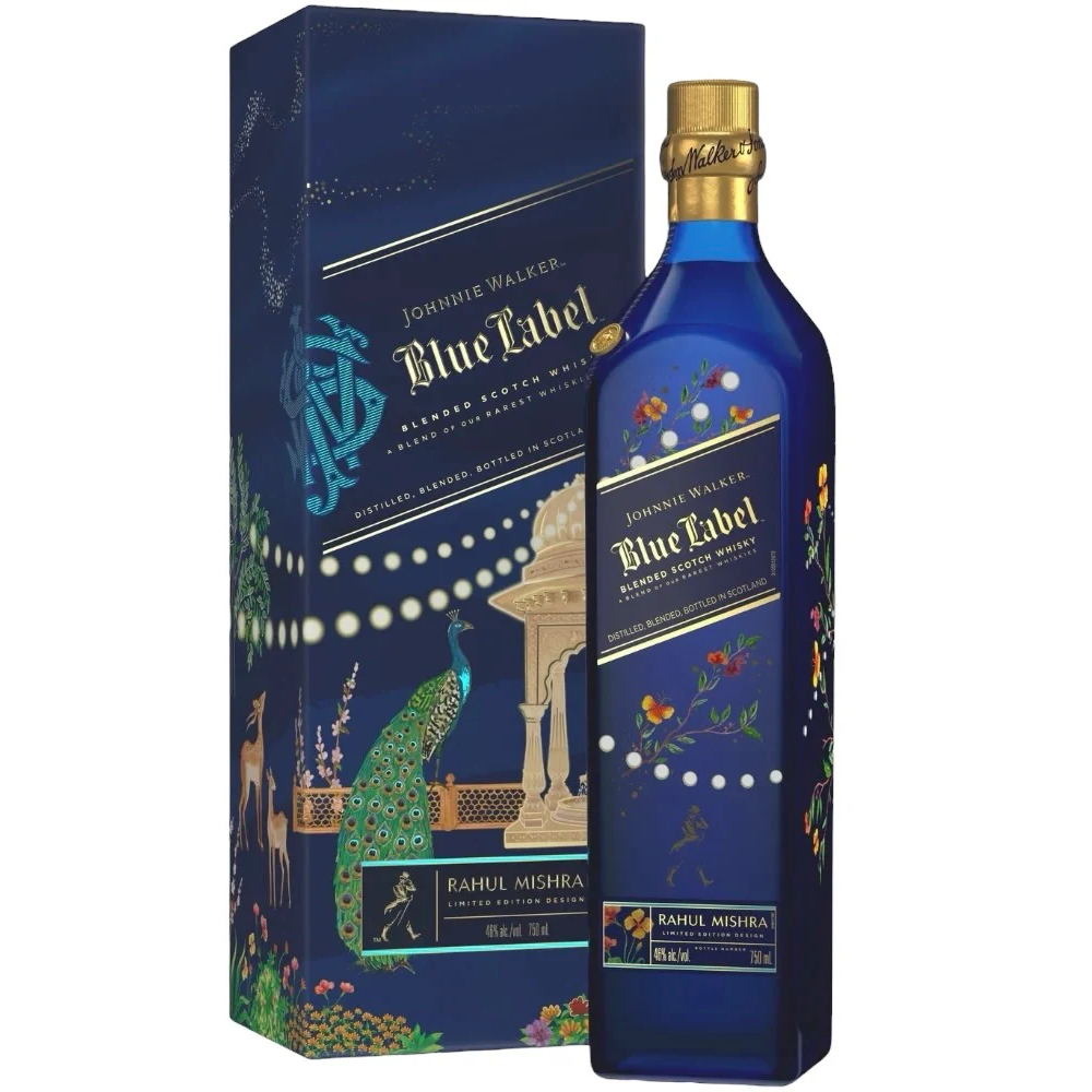 Johnnie Walker x Rahul Mishra Blue Label Diwali Limited Edition