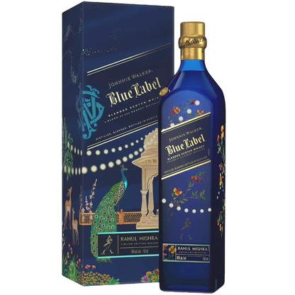 Johnnie Walker x Rahul Mishra Blue Label Diwali Limited Edition