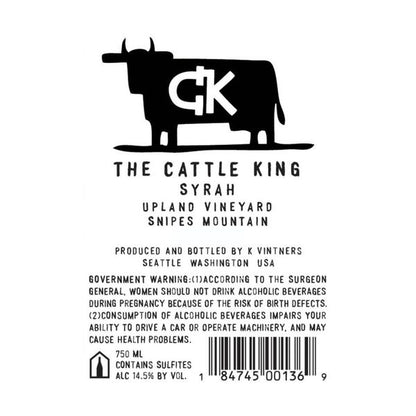 K Vintners Cattle King Syrah