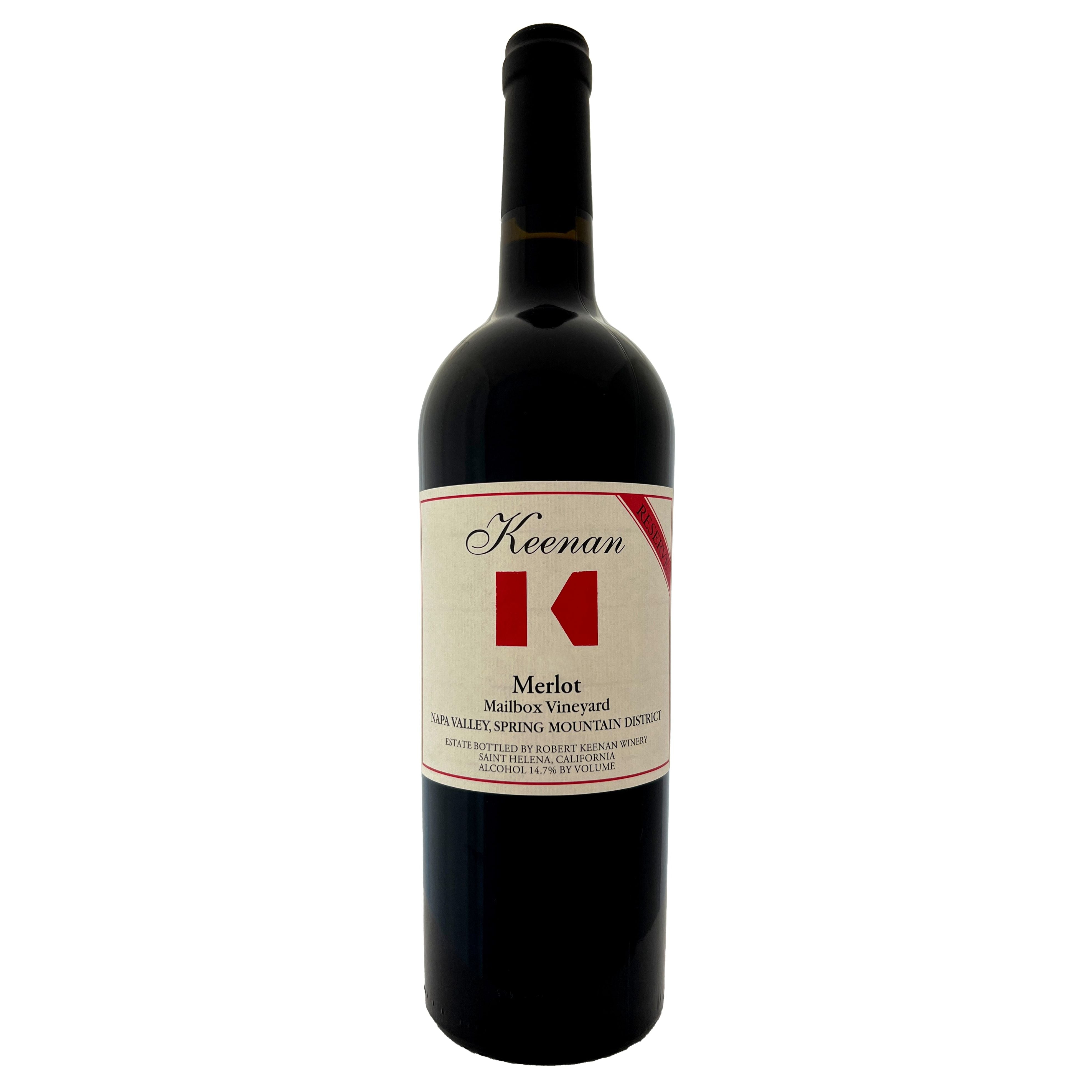 Keenan Spring Mountain Mailbox Vineyard Reserve Merlot 