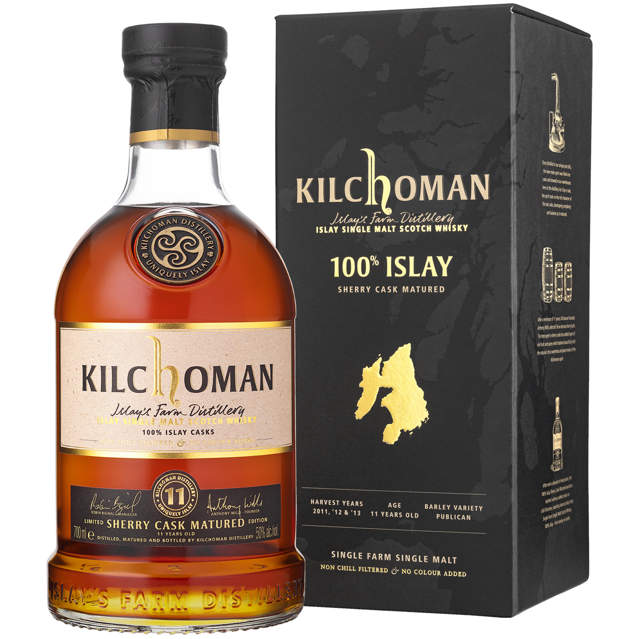 Kilchoman 11 Year Old Islay Sherry Cask Matured