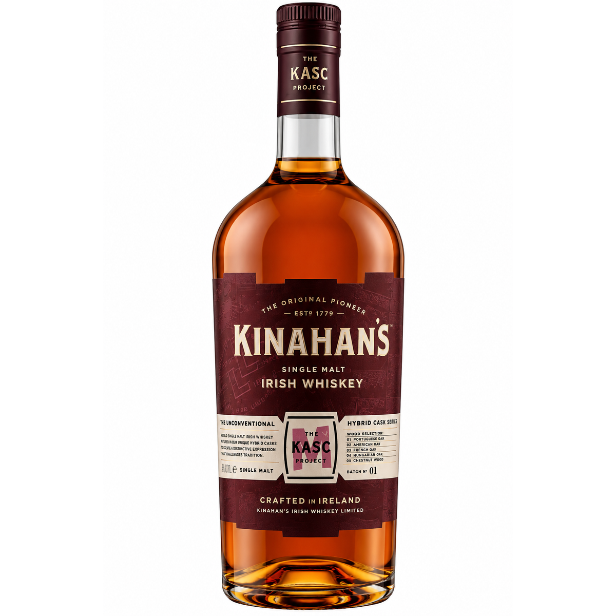 Kinahan's KASC M Single Malt Irish Whiskey 700mL