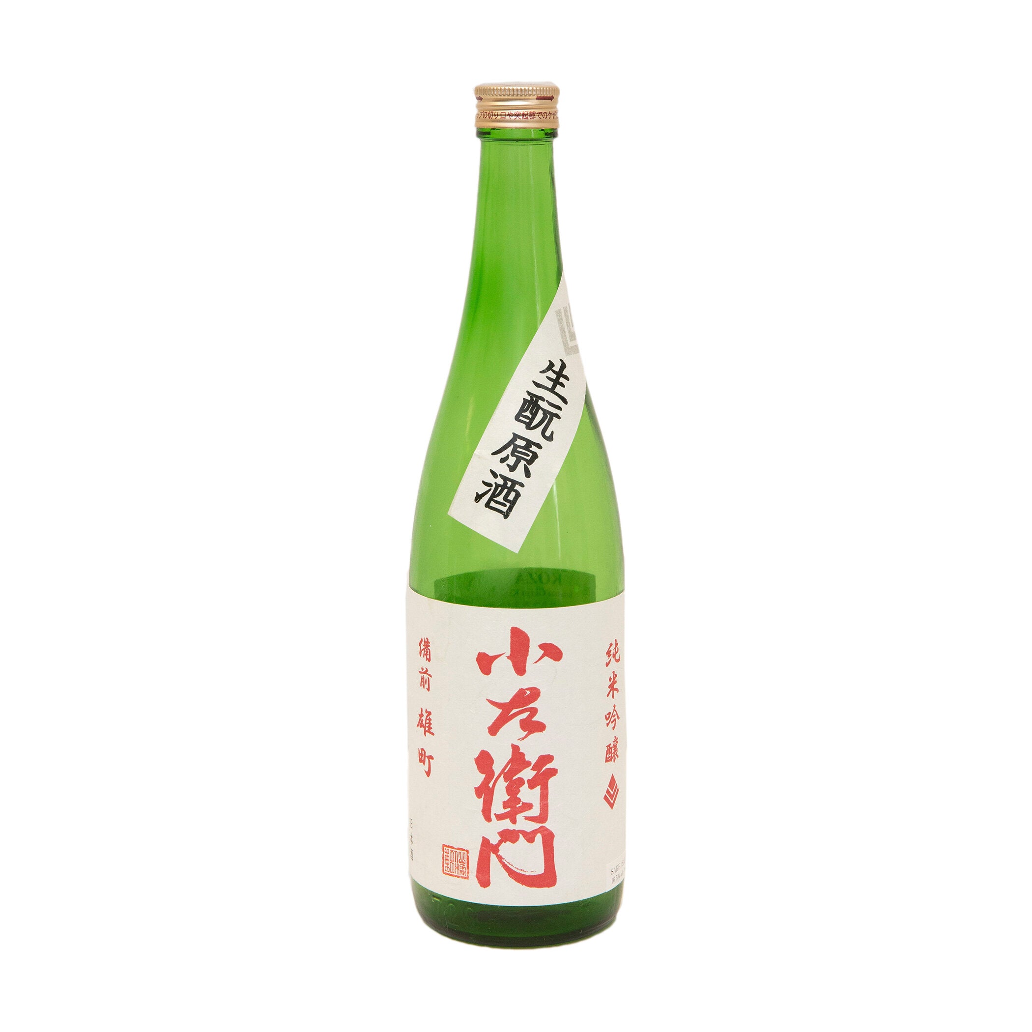 Kozaemon Junmai Ginjo Kimoto Omachi 小左衛門   生酛 純米吟醸   雄町 720ml