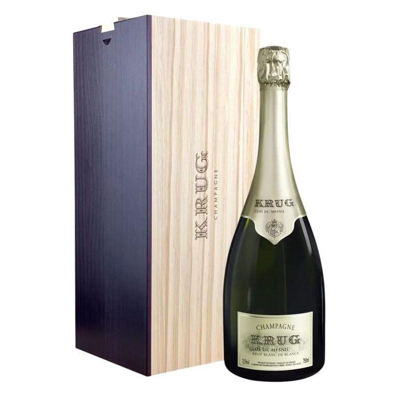 Krug Clos du Mesnil Brut Blanc de Blancs with Wooden Gift Box 2009