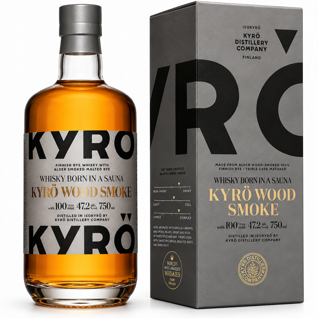 Kyro Wood Smoke Malt Rye Whisky