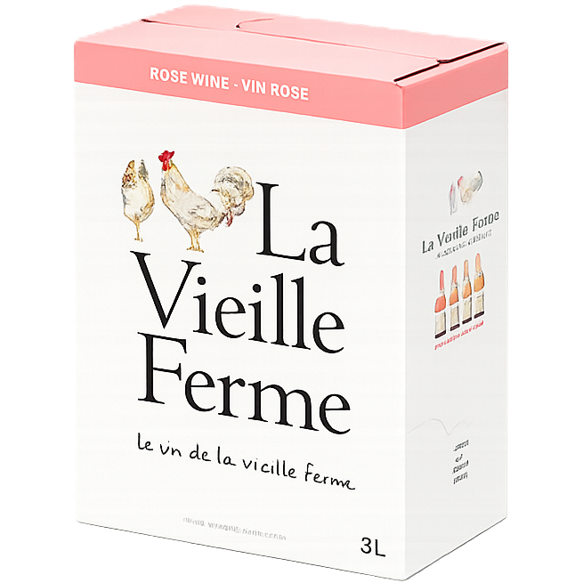 La Vieille Ferme Rose 3L Bag in Box