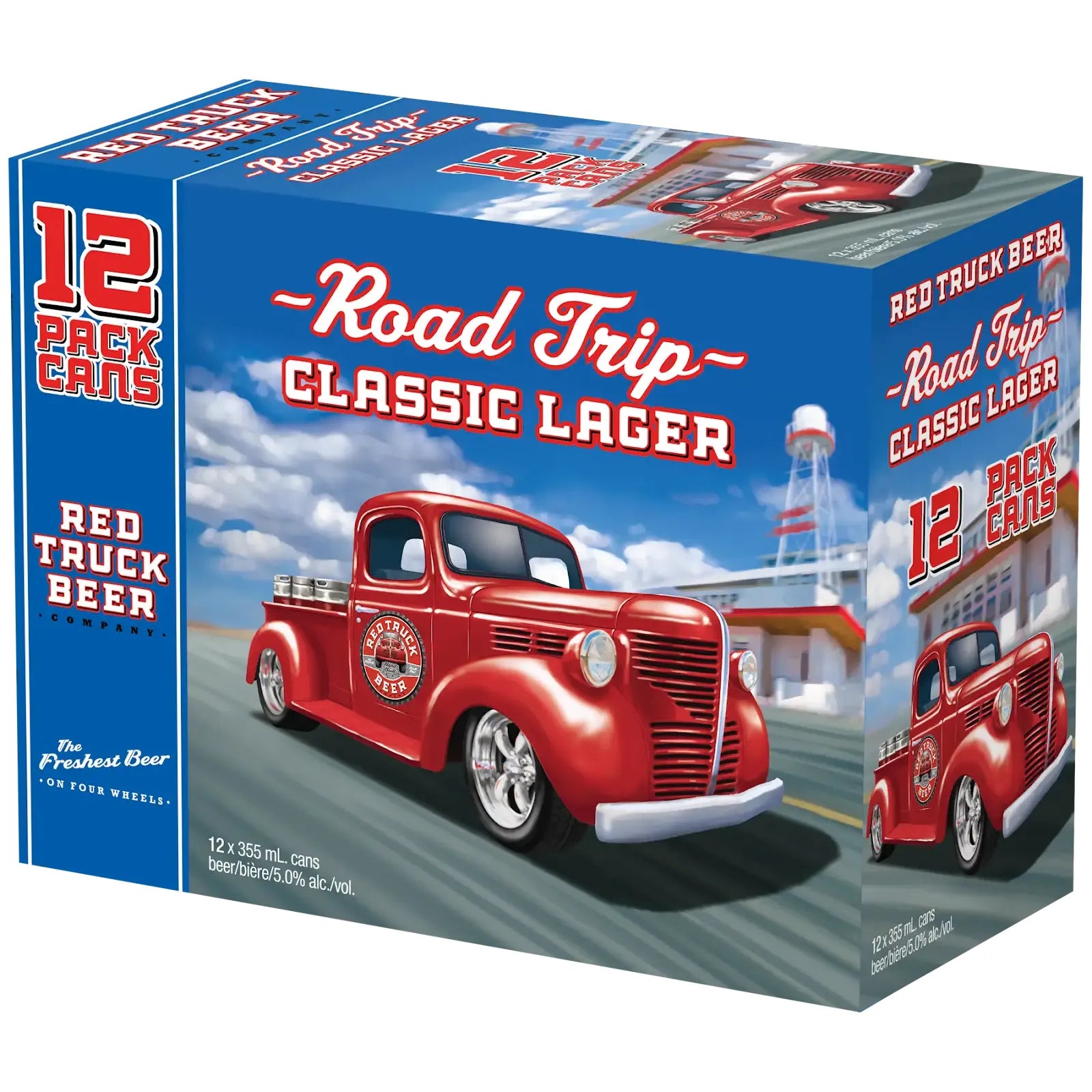 Red Truck Road Trip Classic Lager 12 Cans