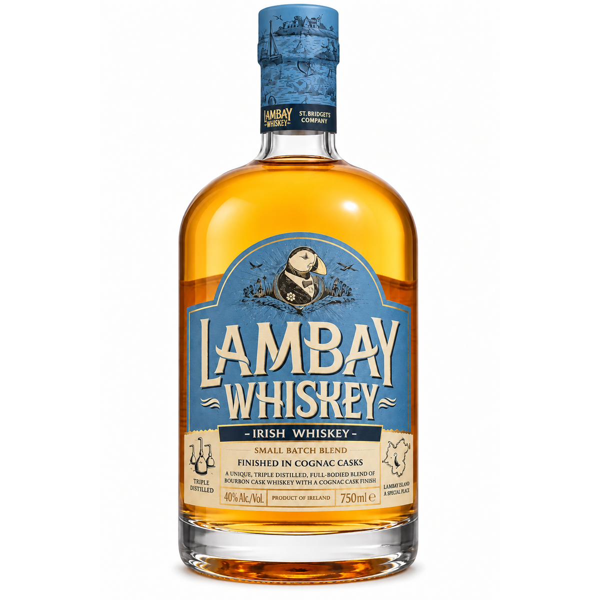 Lambay Small Batch Blend Irish Whiskey