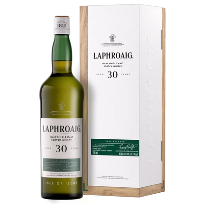 Laphroaig 30 Year Old 2024 Release