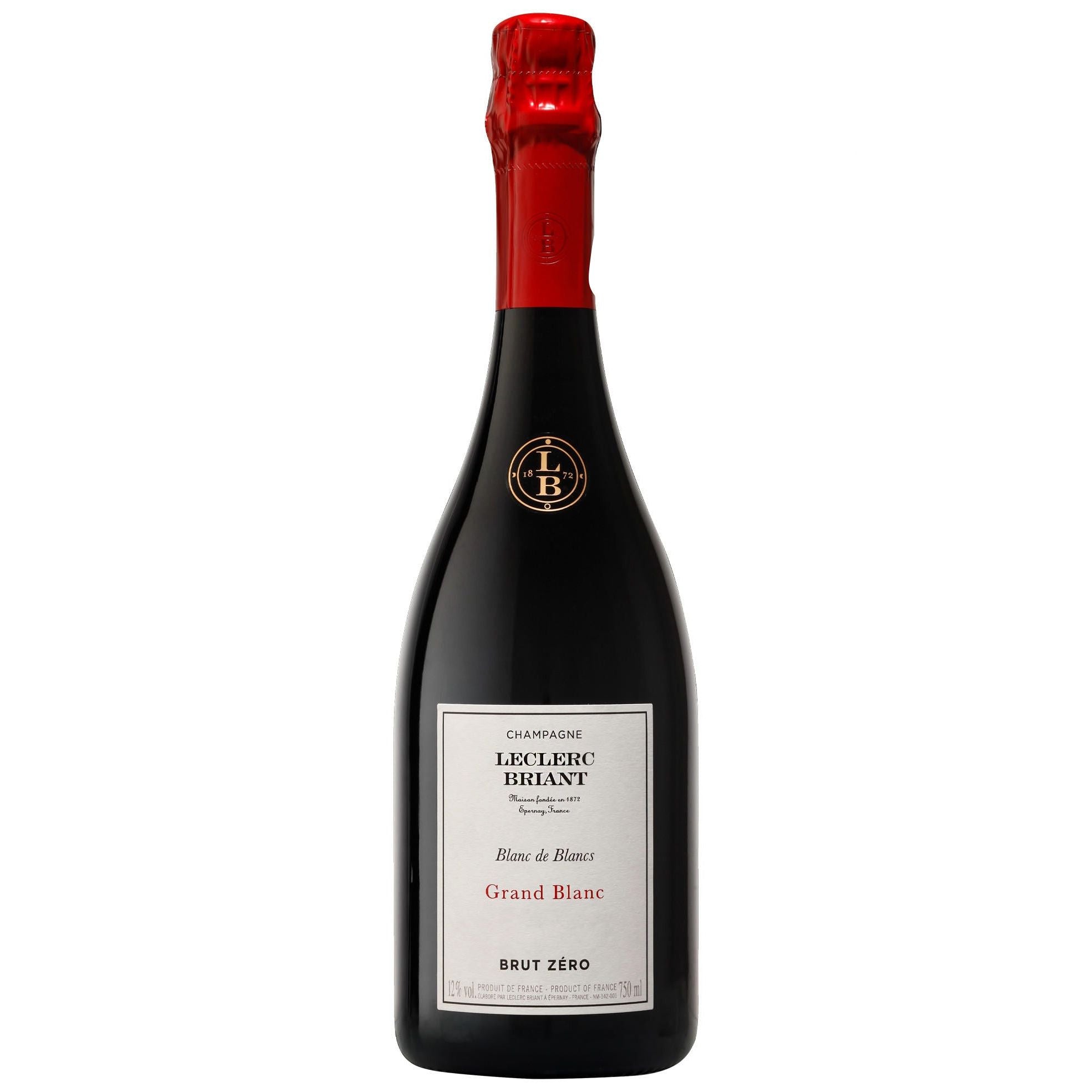 Leclerc Briant Grand Blanc Brut Zero 2016