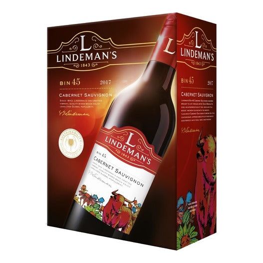 Lindemans Bin 45 Cabernet Sauvignon 3L Bag In Box