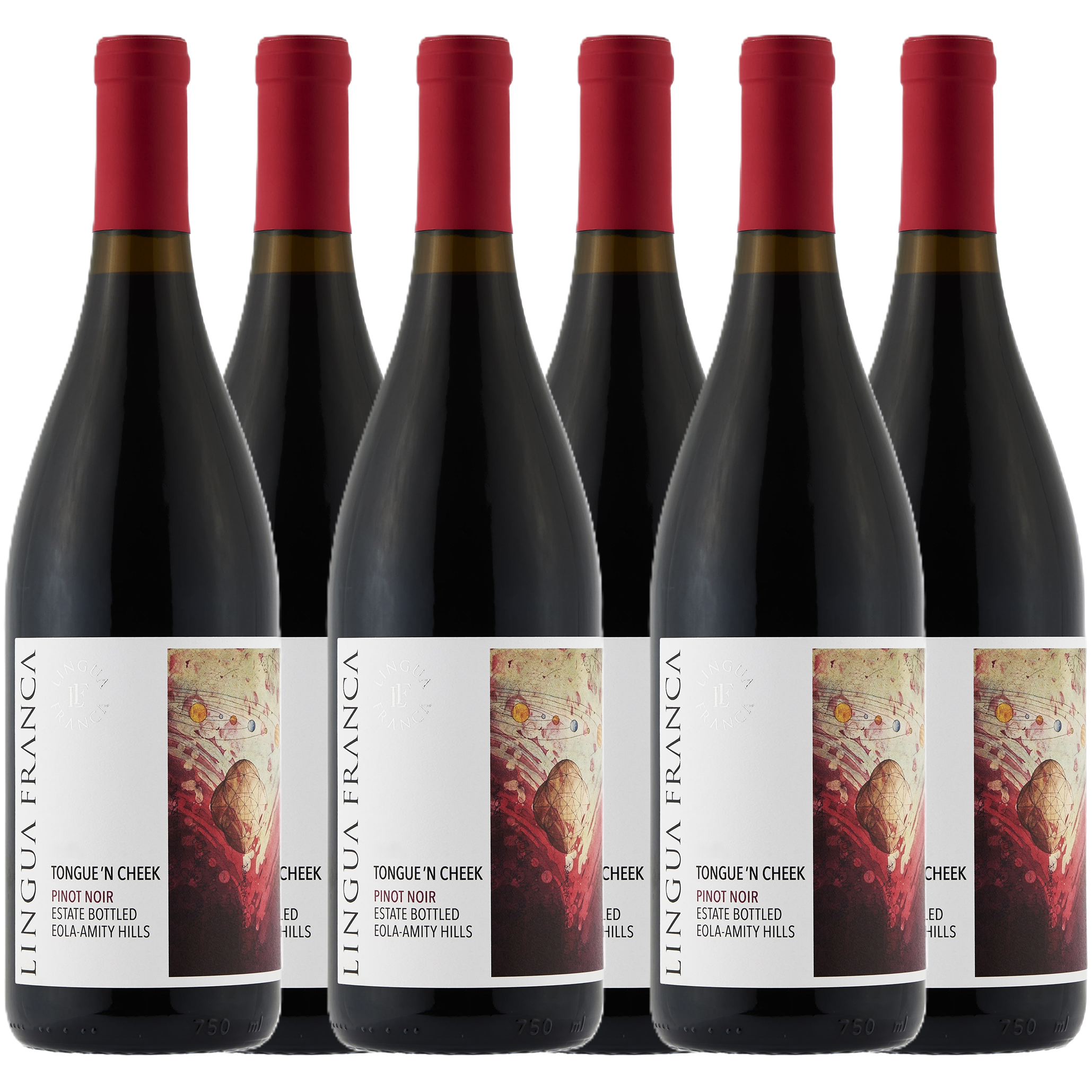 Lingua Franca Tongue 'N Cheek Pinot Noir 2022 6x750ml Bundle