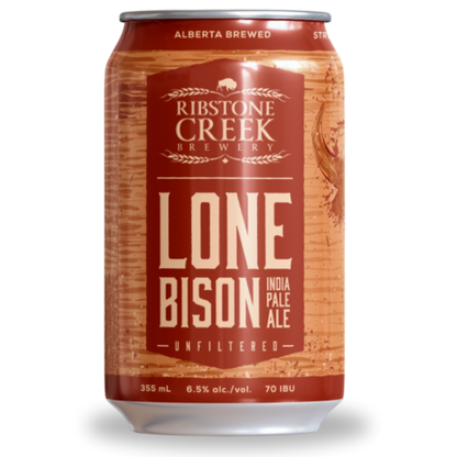 Ribstone Creek Lone Bison IPA 6 Cans