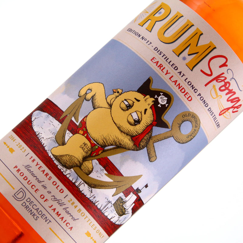 Rum Sponge Edition No.17 Long Pond 2004 18 Year Old 700ml